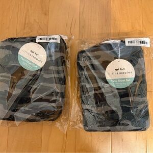 Little Sleepies Camouflage Twin Sheet Sets (2 twins)